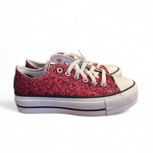 Custom Chuck Taylor All Star Lift Platform Glitter By You